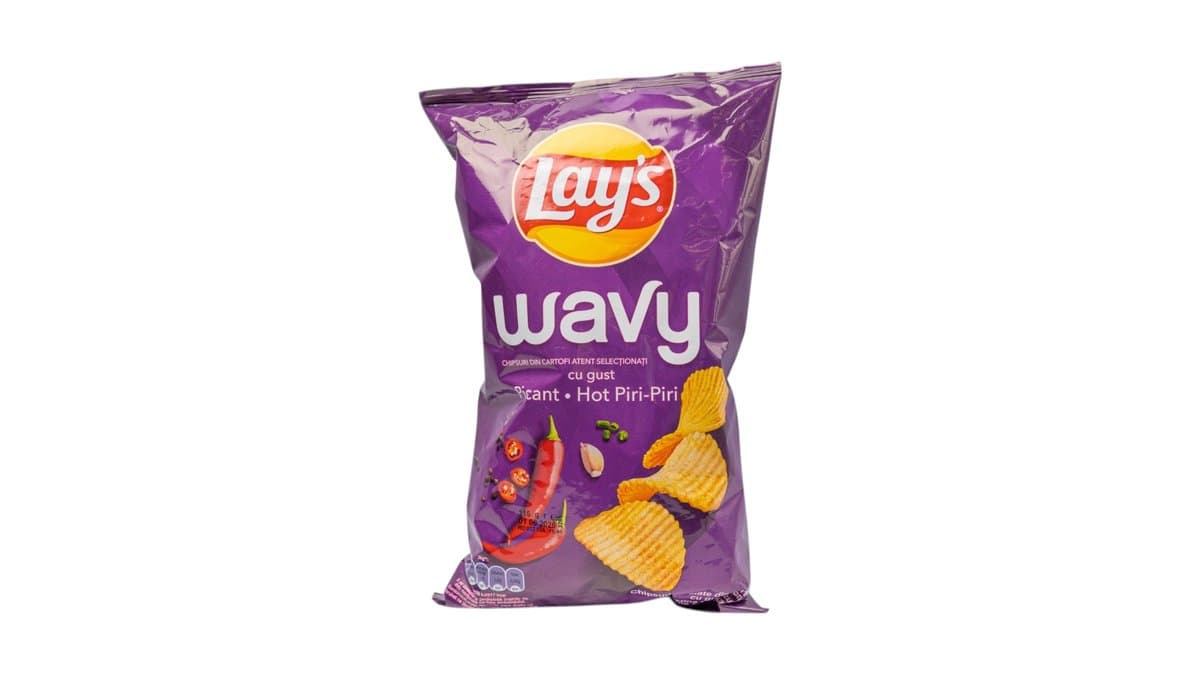 Lays Wavy Hot 115Gr