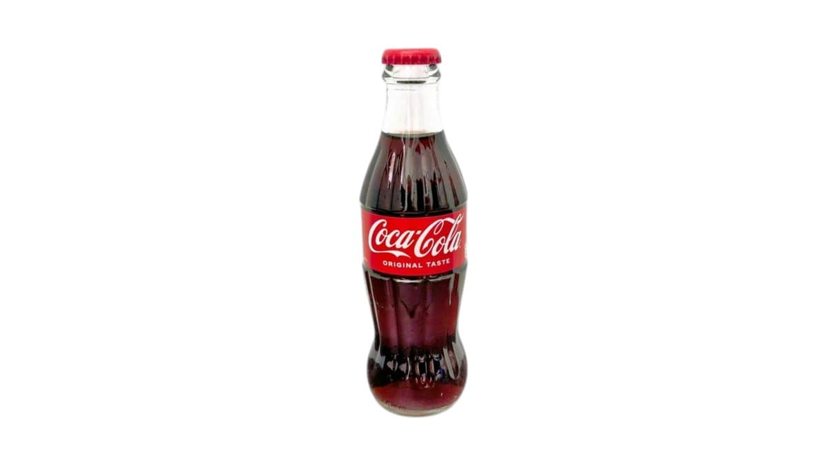 Coca Cola - shishe qelqi.