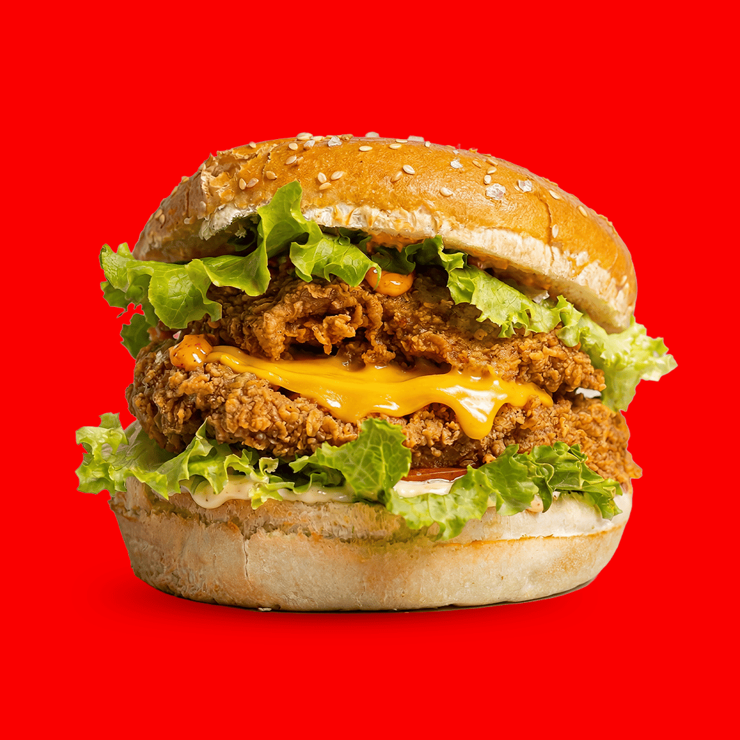 Salt Double Chicken Burger