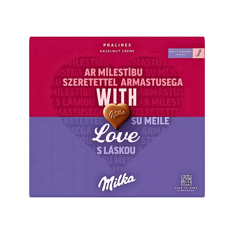 Milka 'With Love' Hazelnut Cream