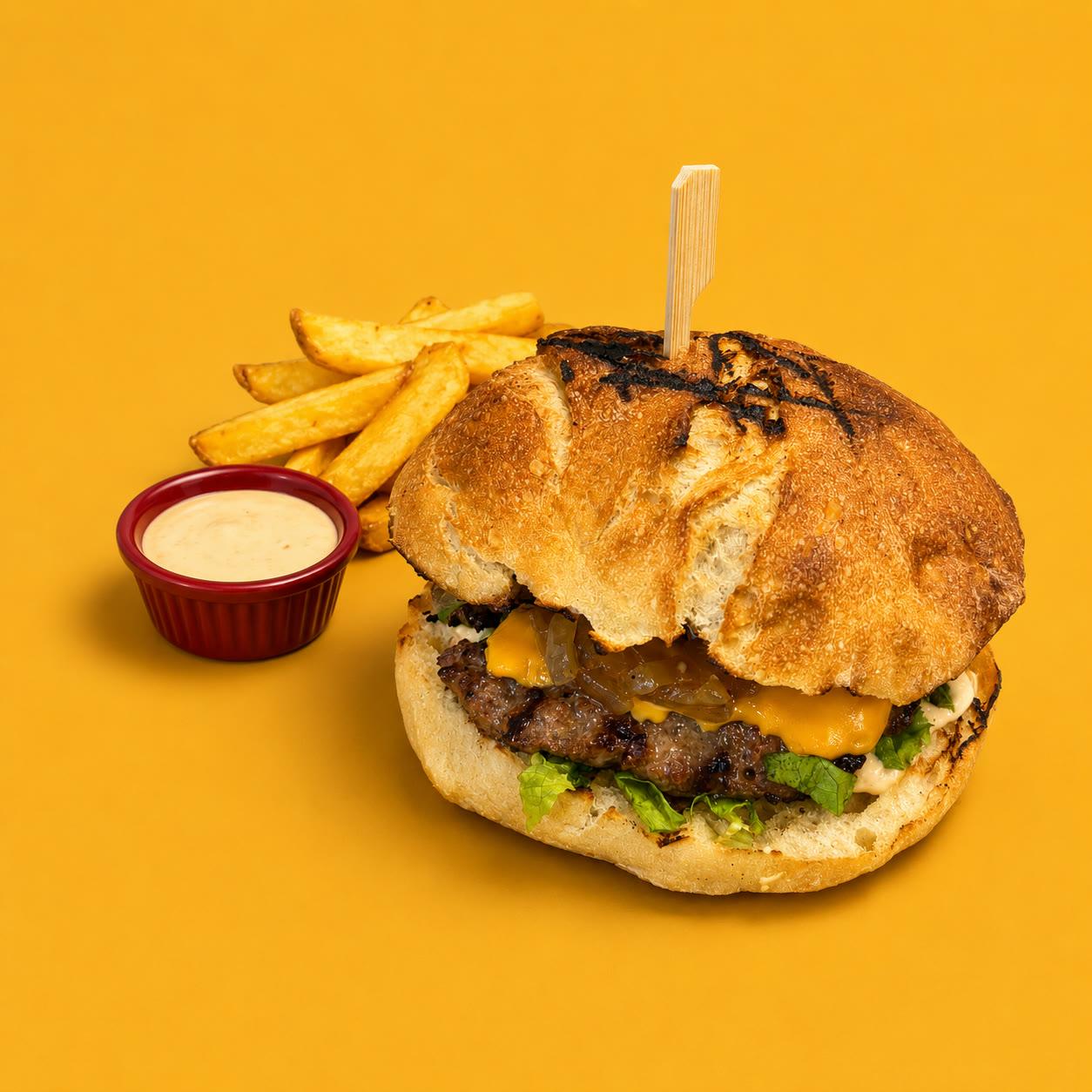 Hamburger i Shpise
