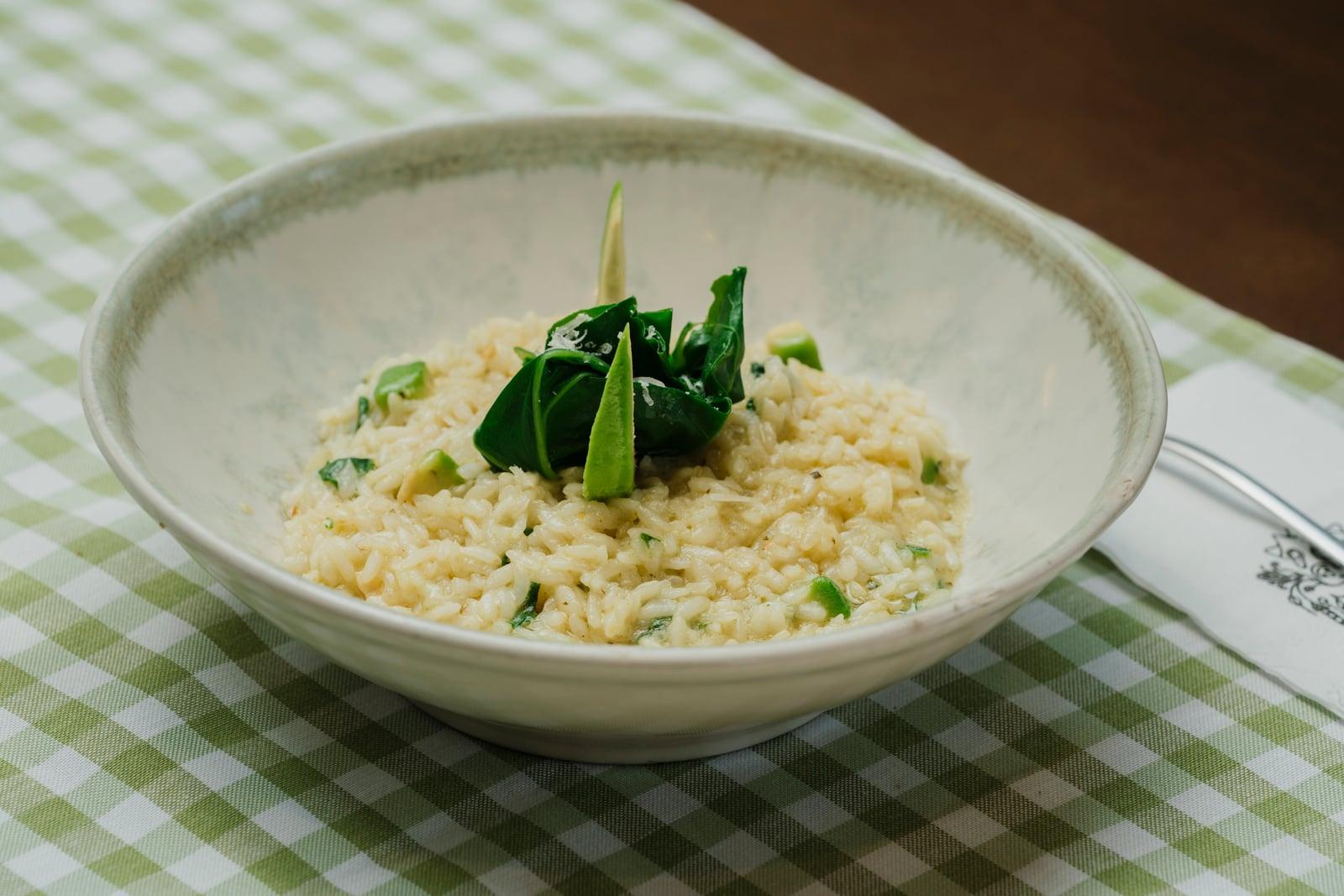 Risotto Spinaq dhe Avokado