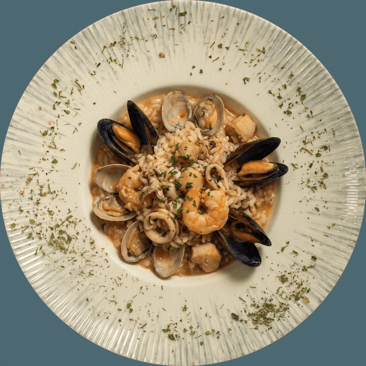 Risotto fruta di mare