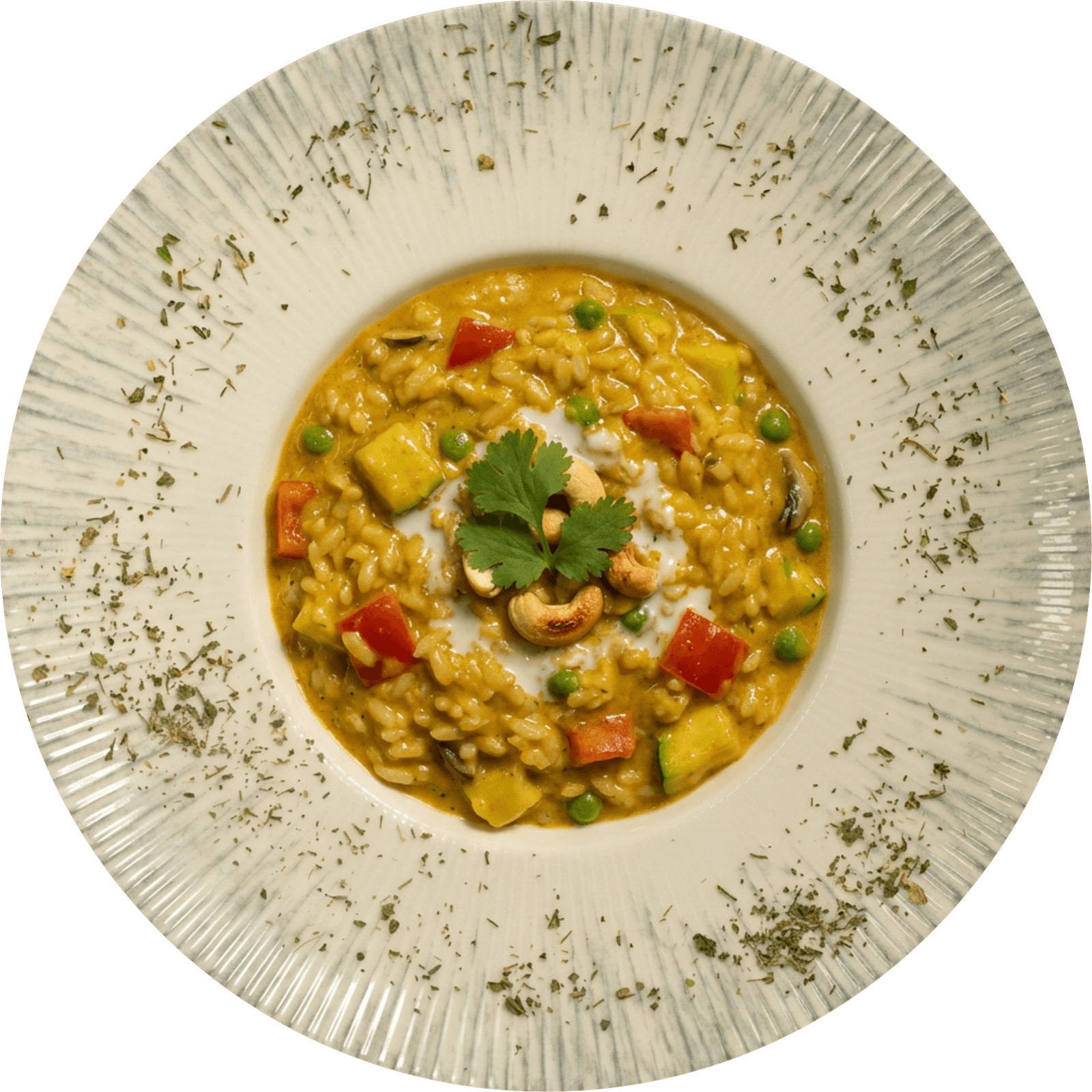 Risotto me curry