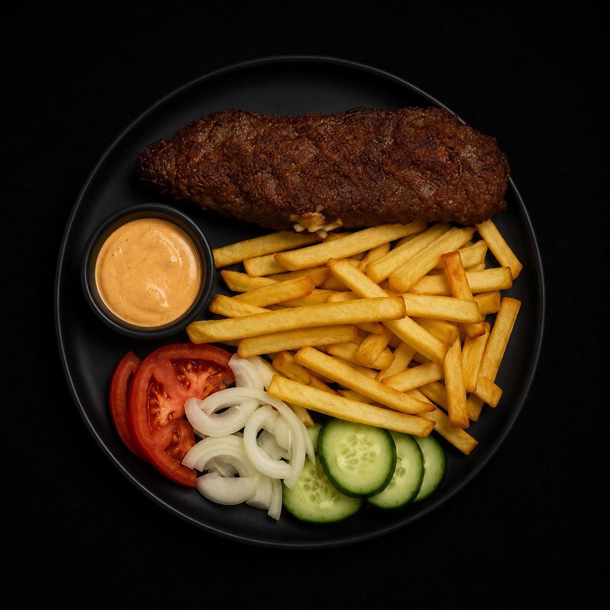 Pleskavicë e Mbushur