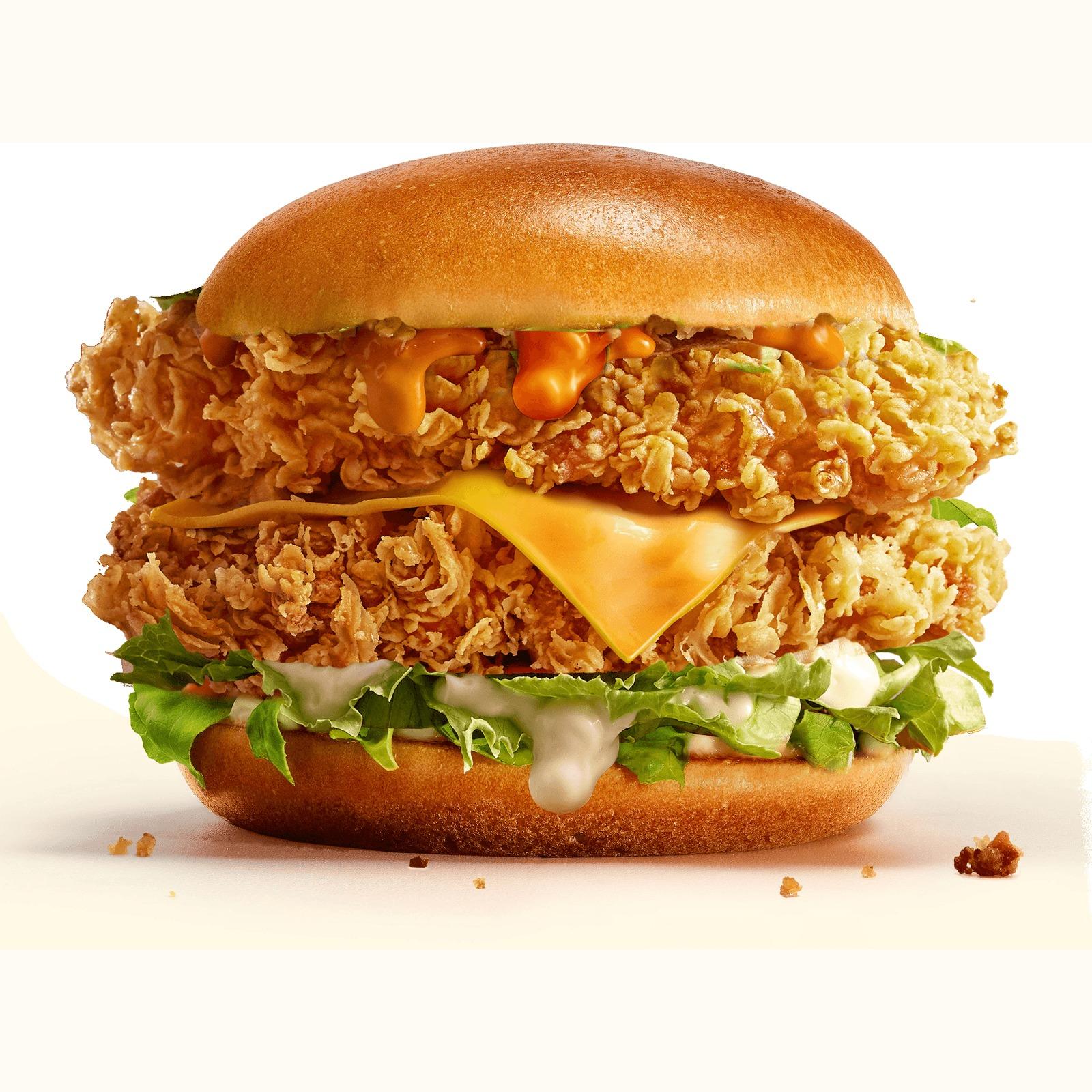 Double Crispy Burger