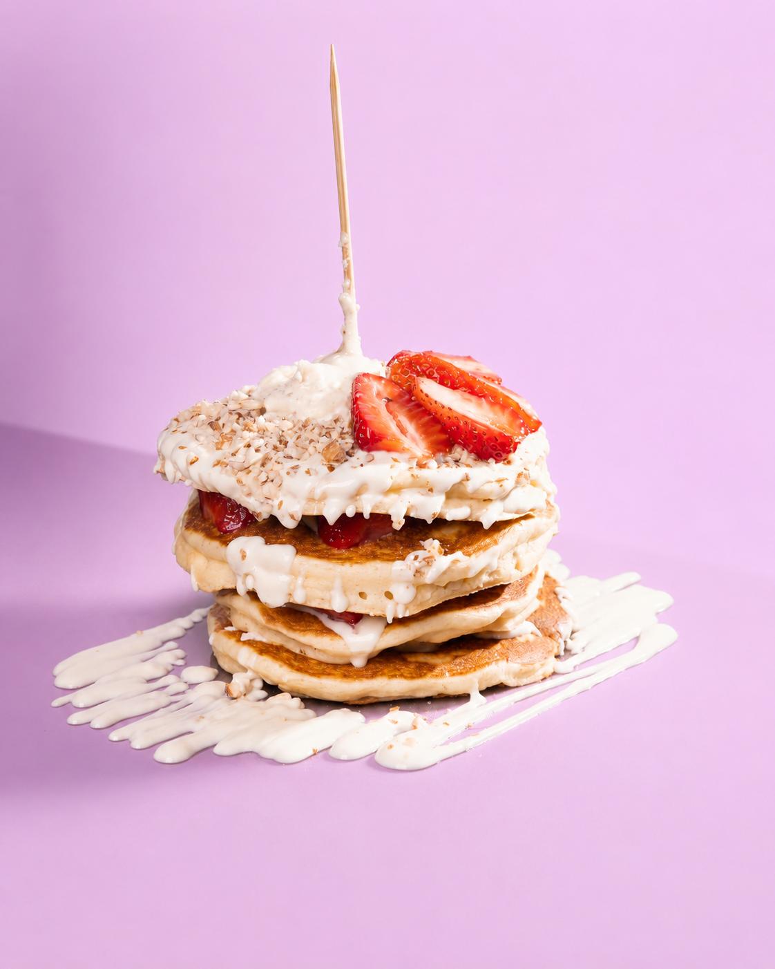 46.American Pancake Raffaello Creme & Cokollate e Bardh