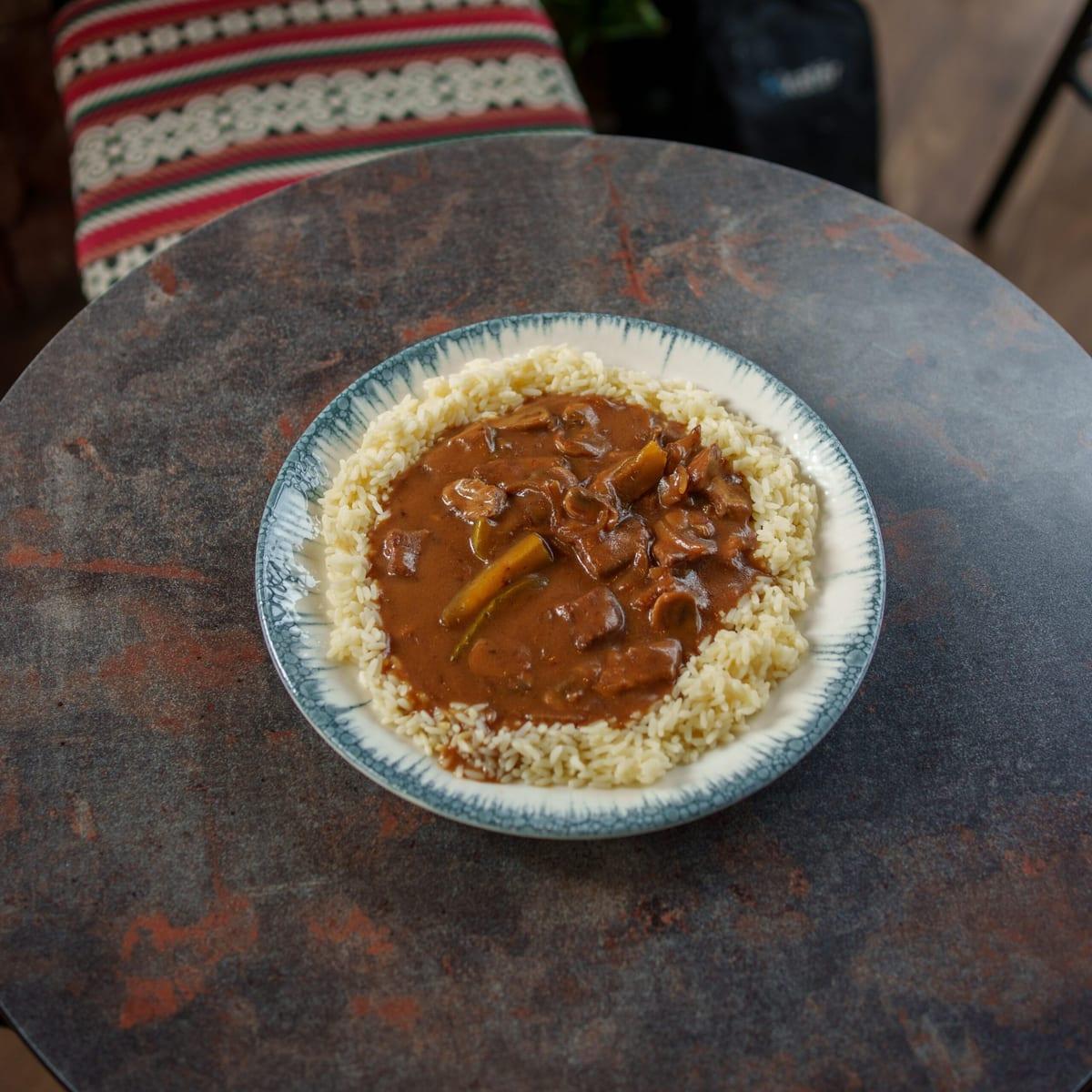 RISOTTO STROGANOFF