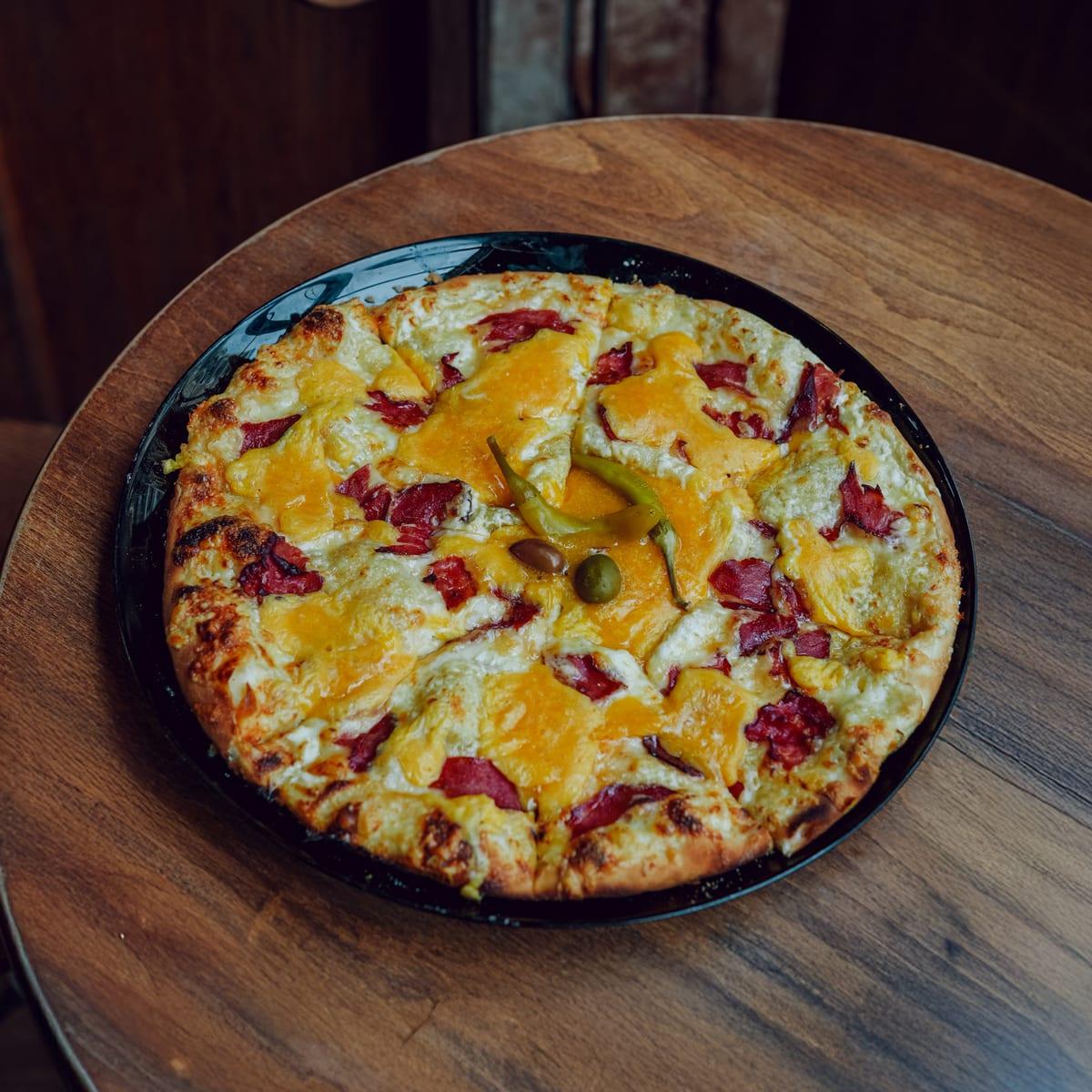 Pizza Carbonara
