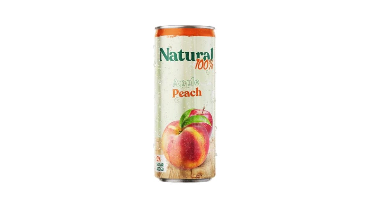 Natural 100% Peach 250Ml