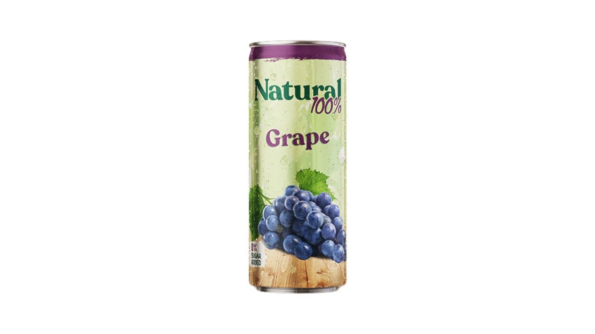 Natural Grape 100% 250Ml