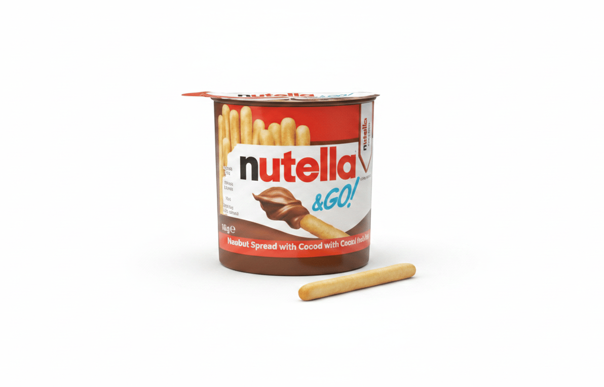Nutella With Breadsticks
