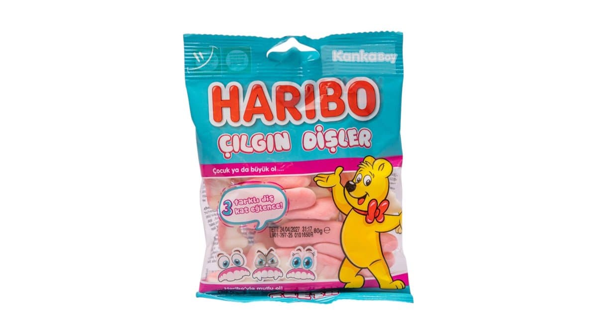 Haribo Teeth 80Gr