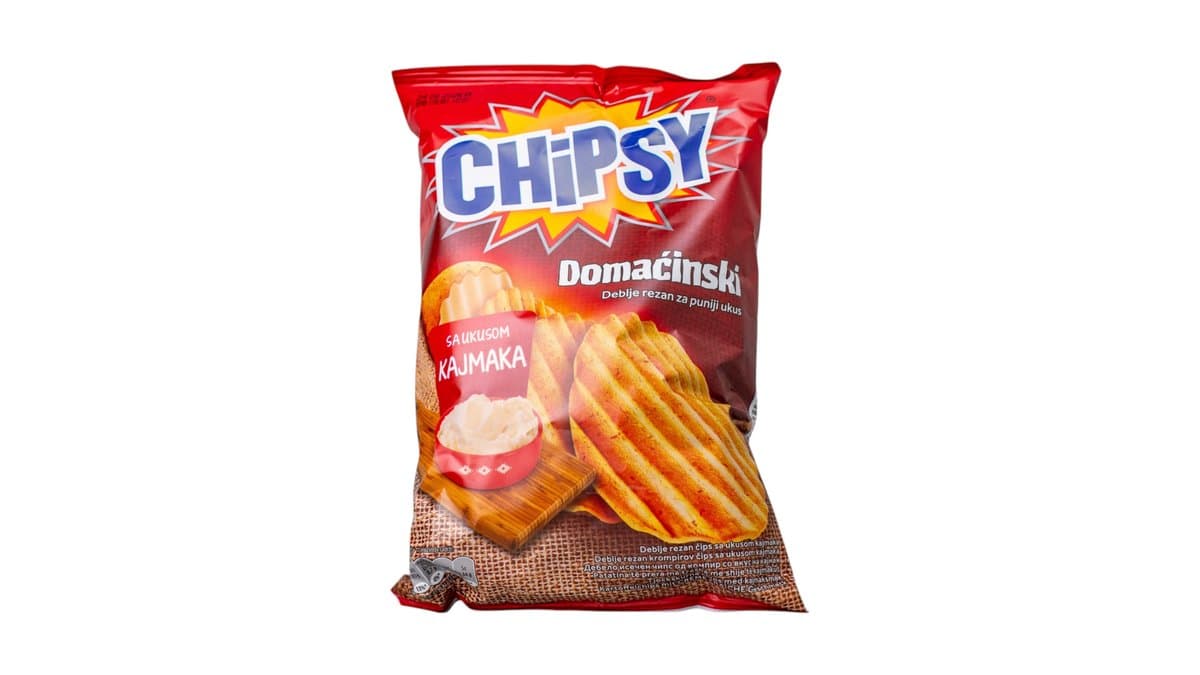 Chipsy Domacinski Kajmak