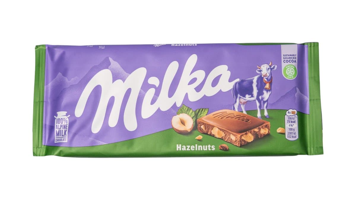 Milka Hazelnuts 80Gr