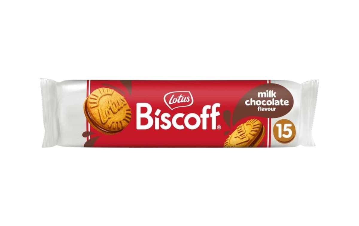 Lotus Biscoff Milk Chocolate 15X