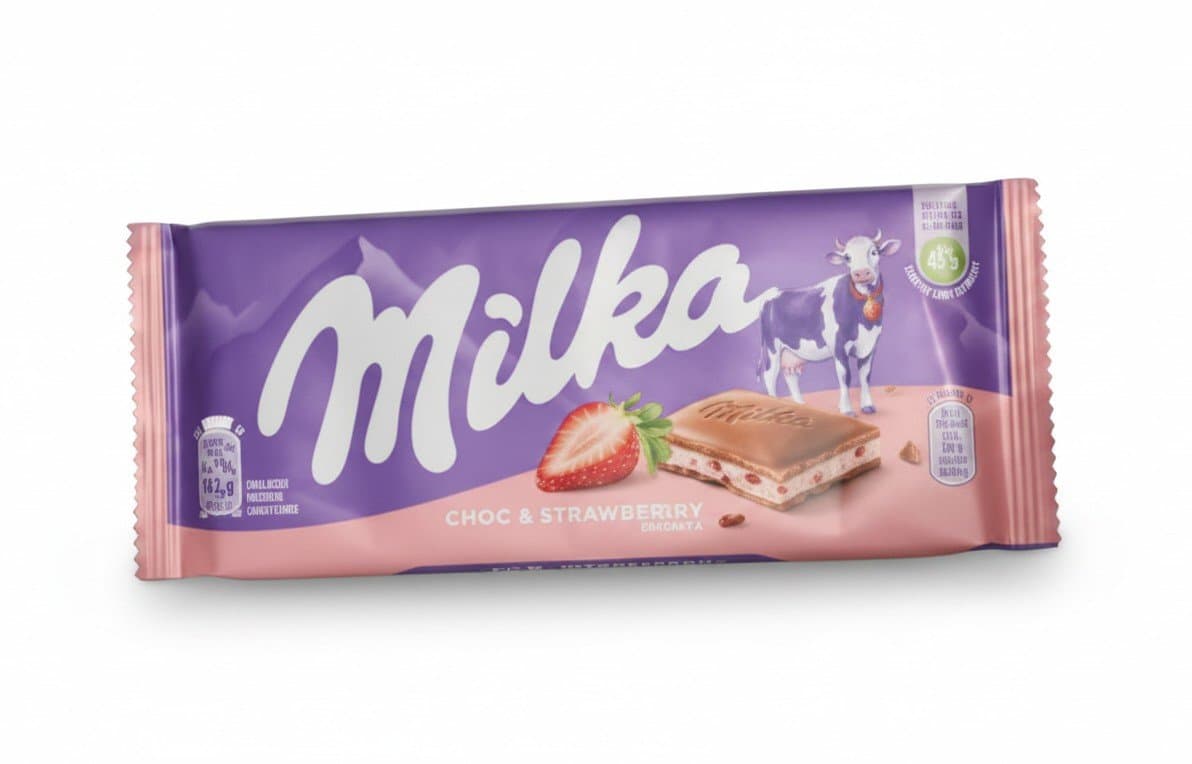 Milka Strawberry Crème