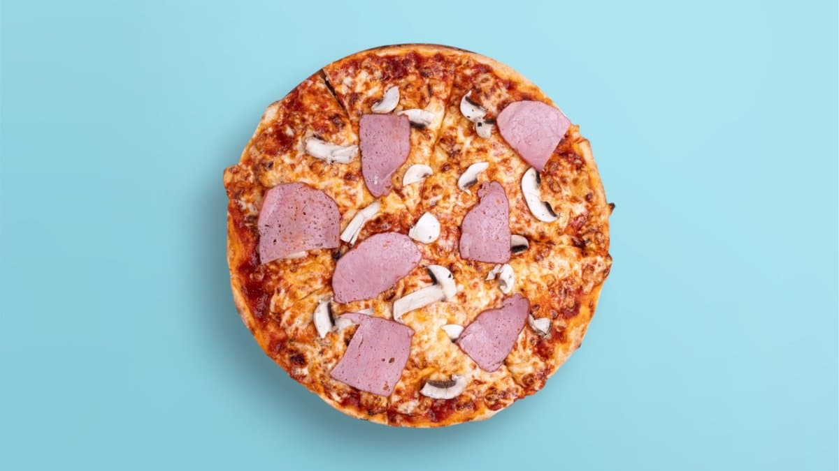 Pershute & Mushroom Pizza
