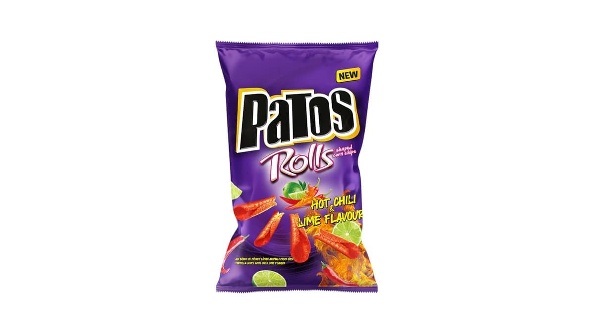Patos Rolls Hot Chilli Lime 90 Gr