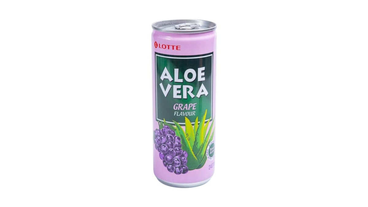 Lotte Aloe Vera Grape 240ml