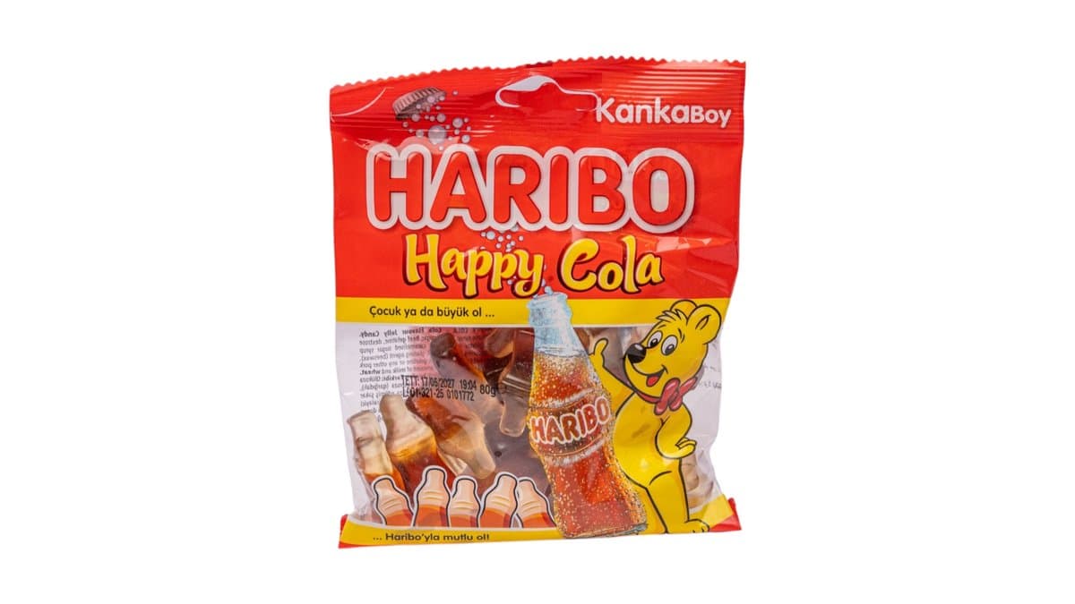 Haribo Happy Cola 80Gr
