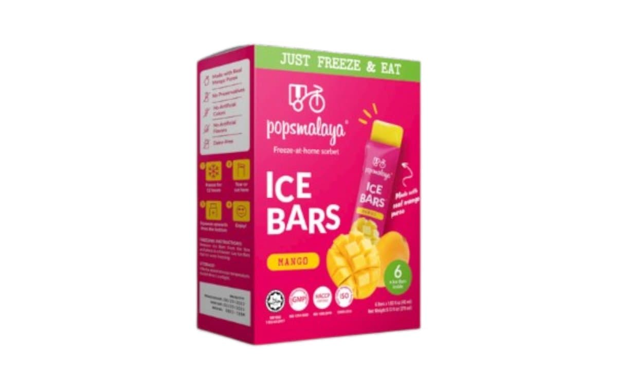 Ice Bars Mango 6X