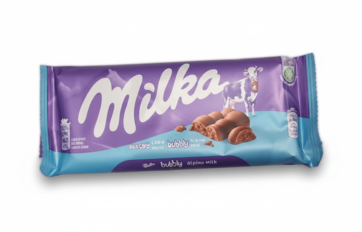 Milka Bubbly Aerata