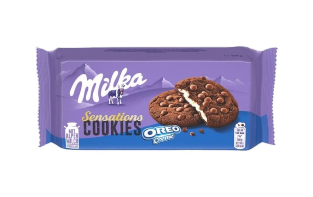 Milka Cookies With Oreo Cream