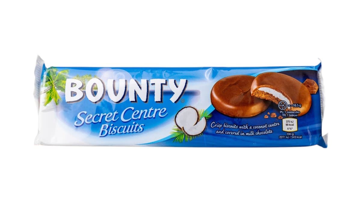 Bounty Secret Centre Biscuits