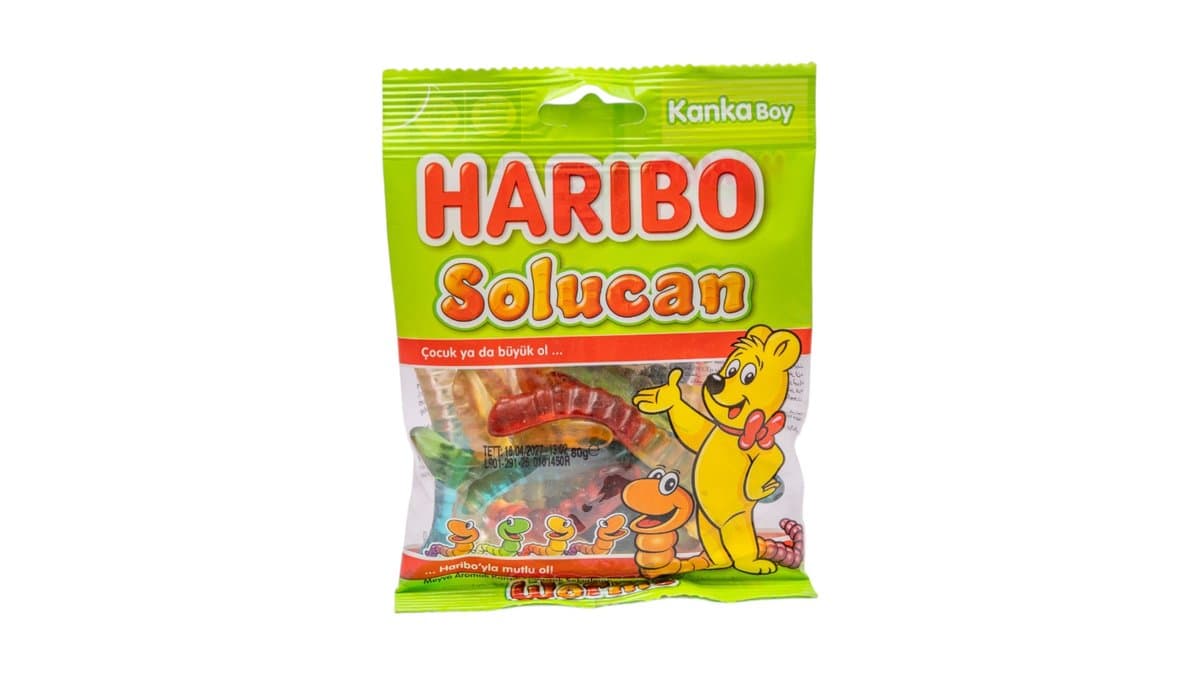 Haribo Fizz Worms 70Gr