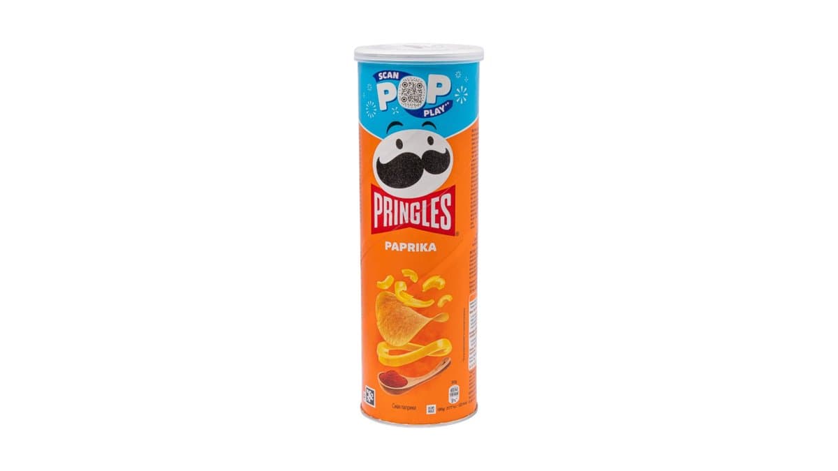 Pringles Paprika 165Gr