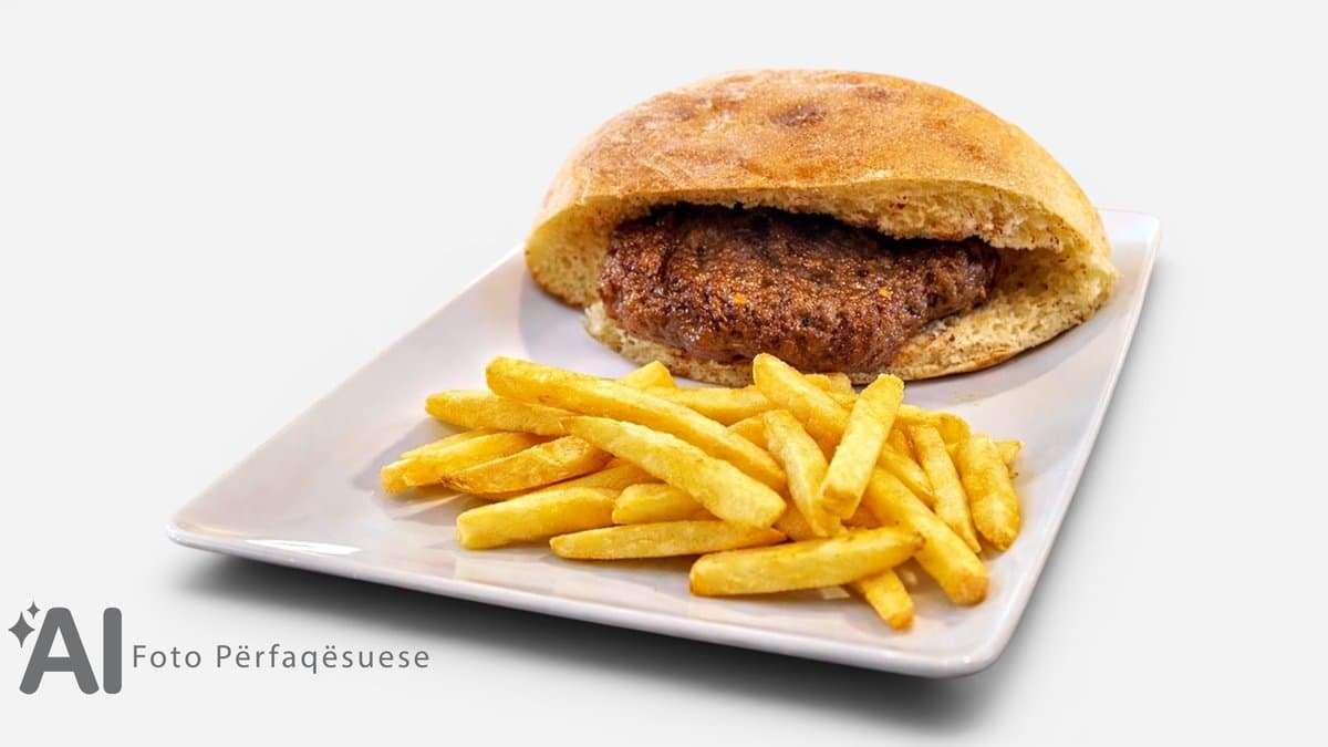 Pleskavicë & Pomfrit
