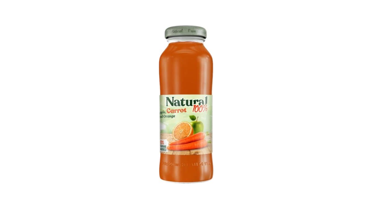 Natural Carrot 100% 250Ml