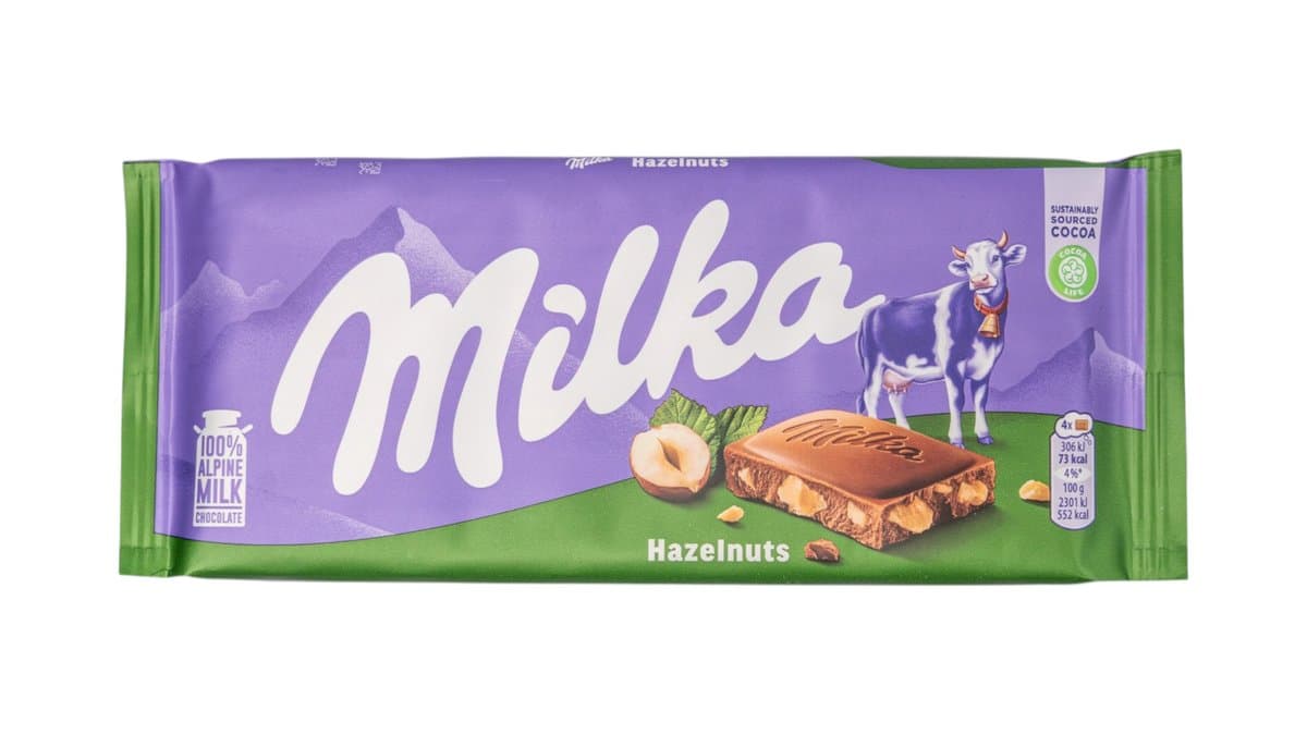 Milka Whole Hazelnuts