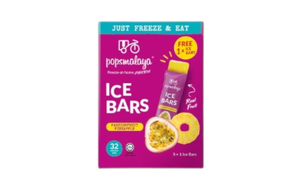 Ice Bars Passion Fruit & Pineapple 6X